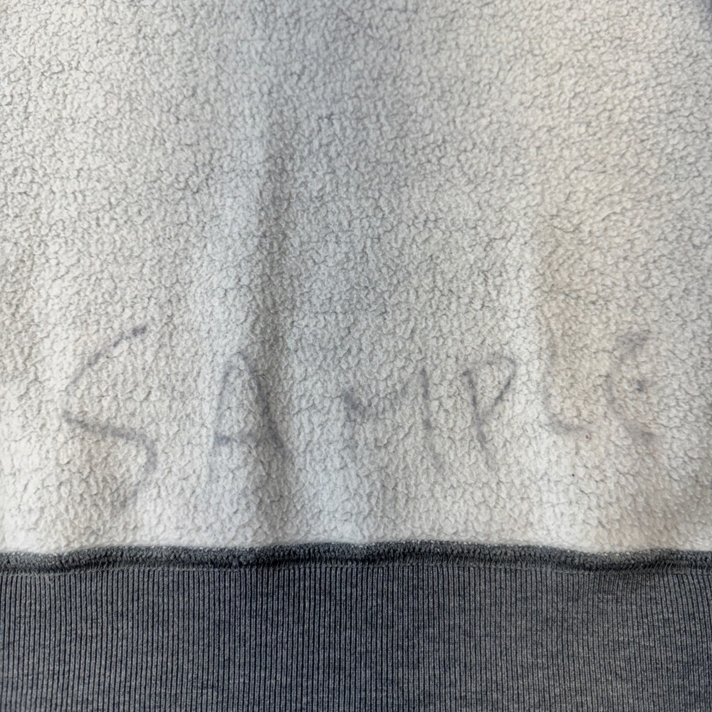 Abercrombie Kids Large Gray Full Zip Hoodie Sweatshirt Applique Logo 92 Patch - Picture 11 of 15